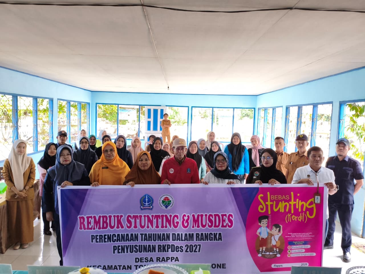 Pemerintah Desa Rappa Gelar Rembug Stunting sebagai Upaya Pencegahan dan Penanganan Stunting di Desa